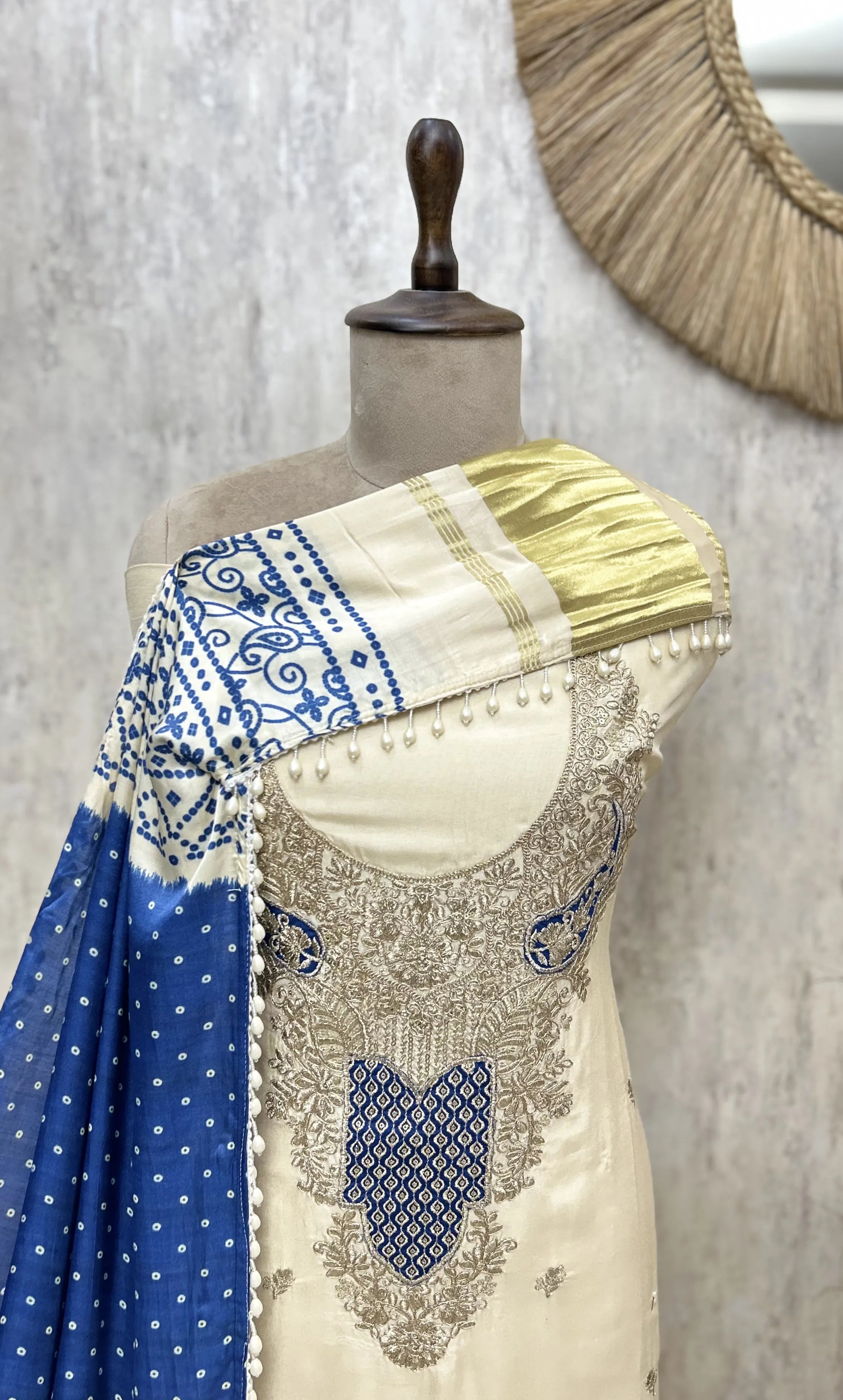 Royale Russian Silk Unstitched Suits