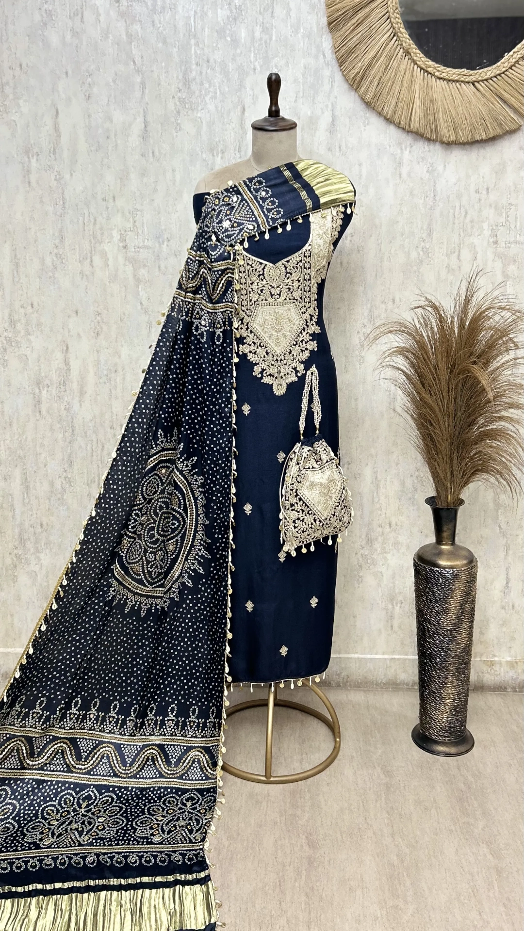 Imperial Noor Russian Silk Unstitched Suits