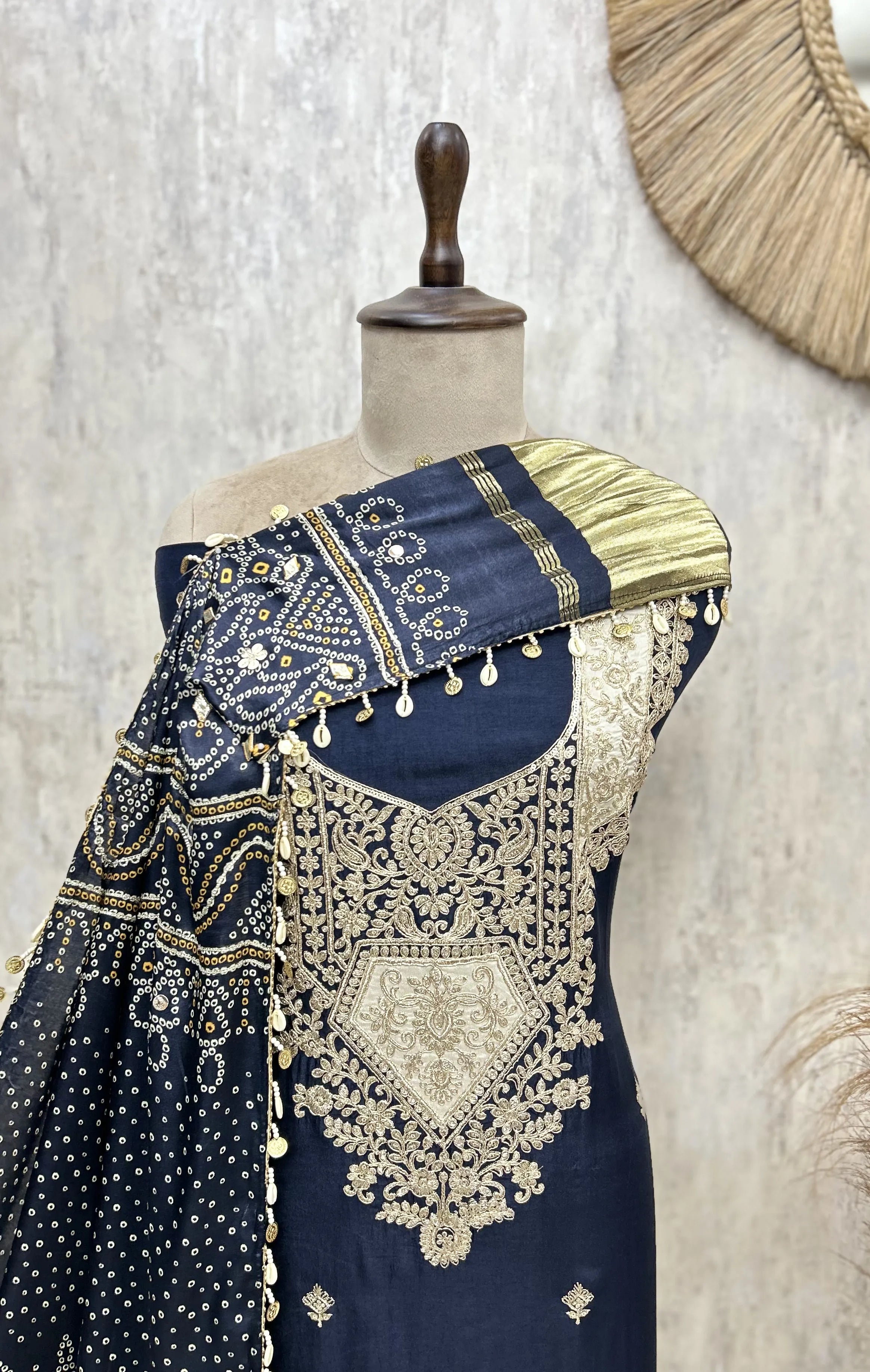 Imperial Noor Russian Silk Unstitched Suits