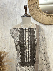 Woven Royal Charm Unstitched Suit