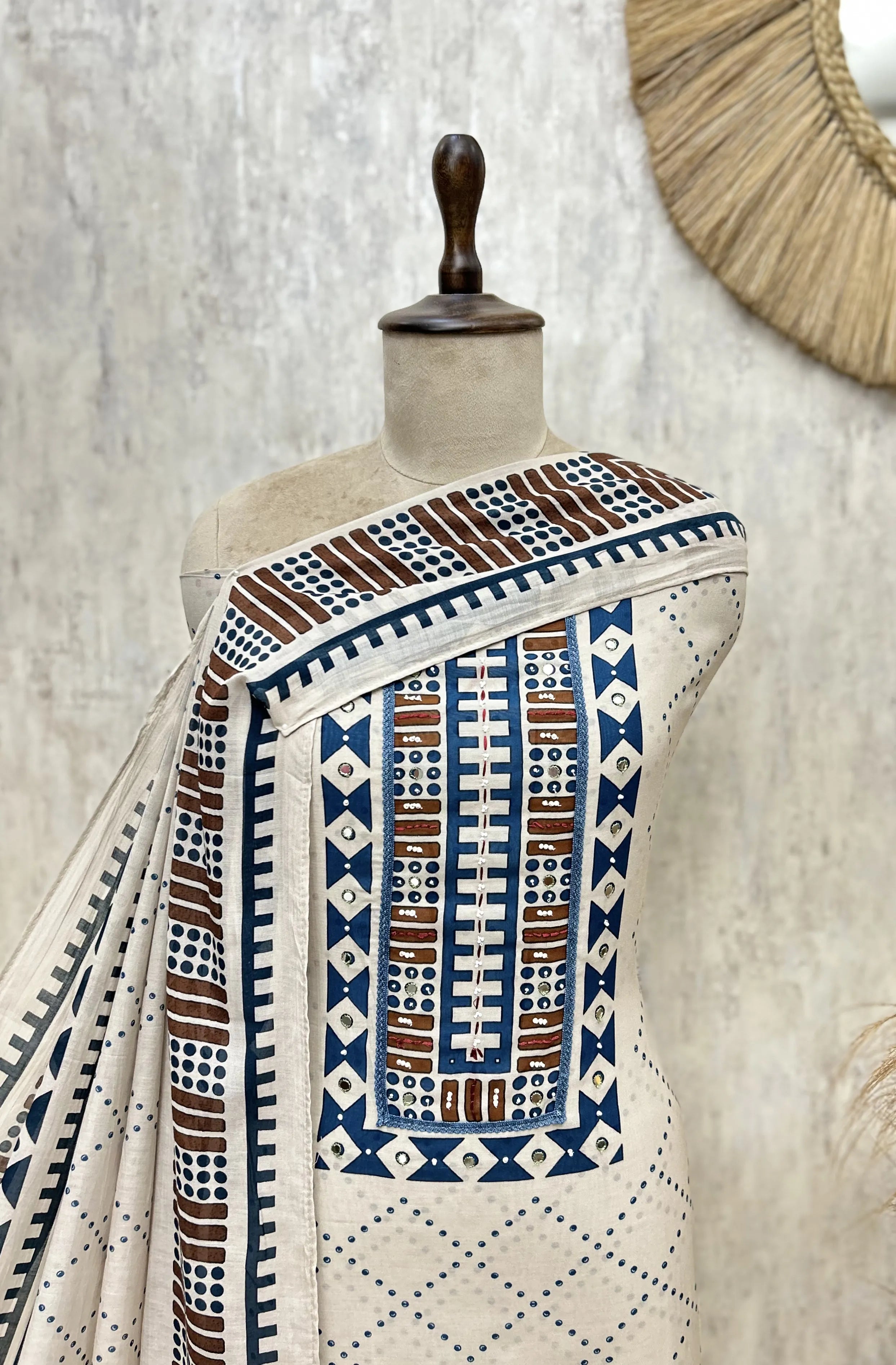 Heritage Mul Cotton Unstitched Suits