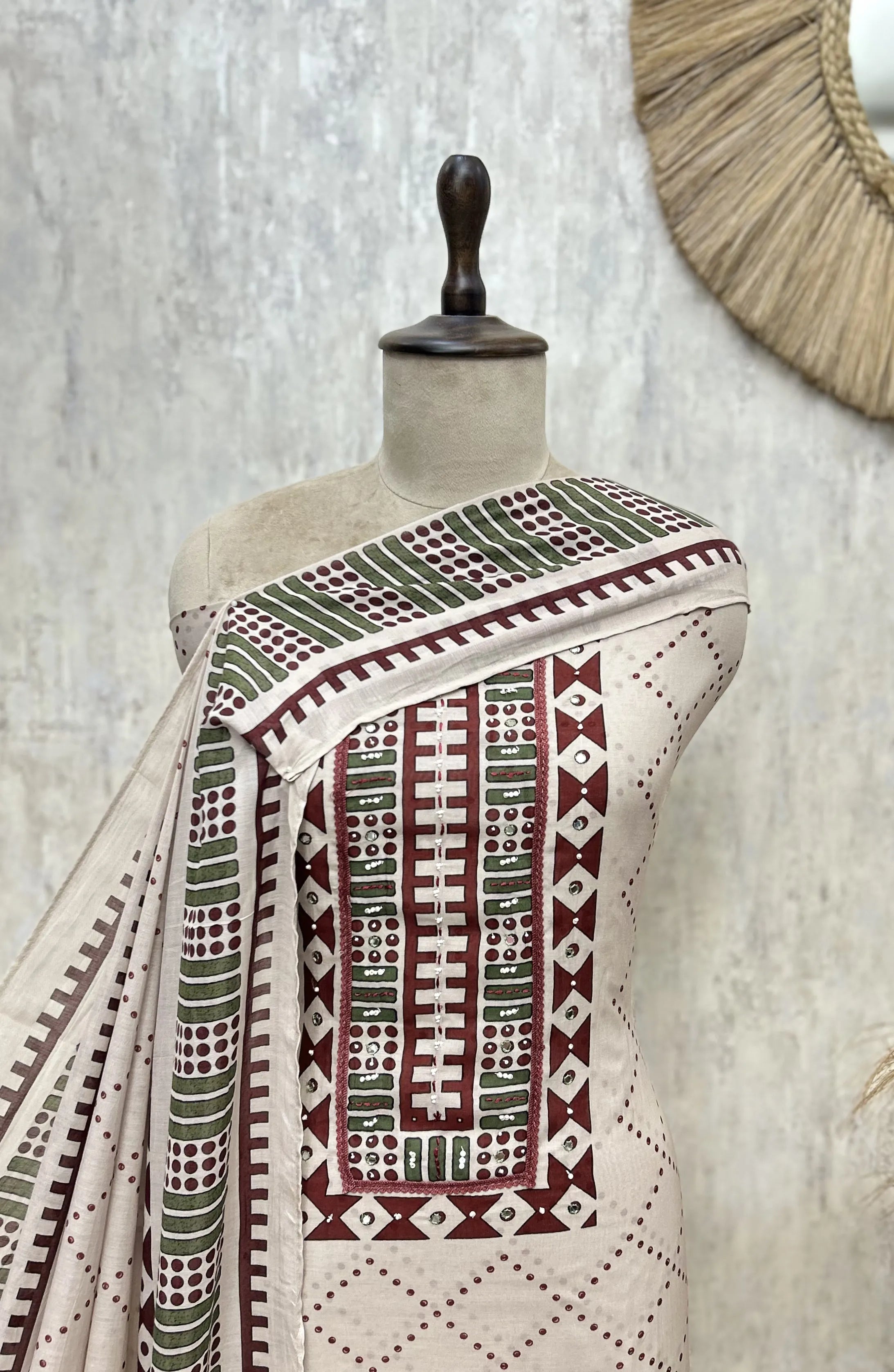 Heritage Mul Cotton Unstitched Suits