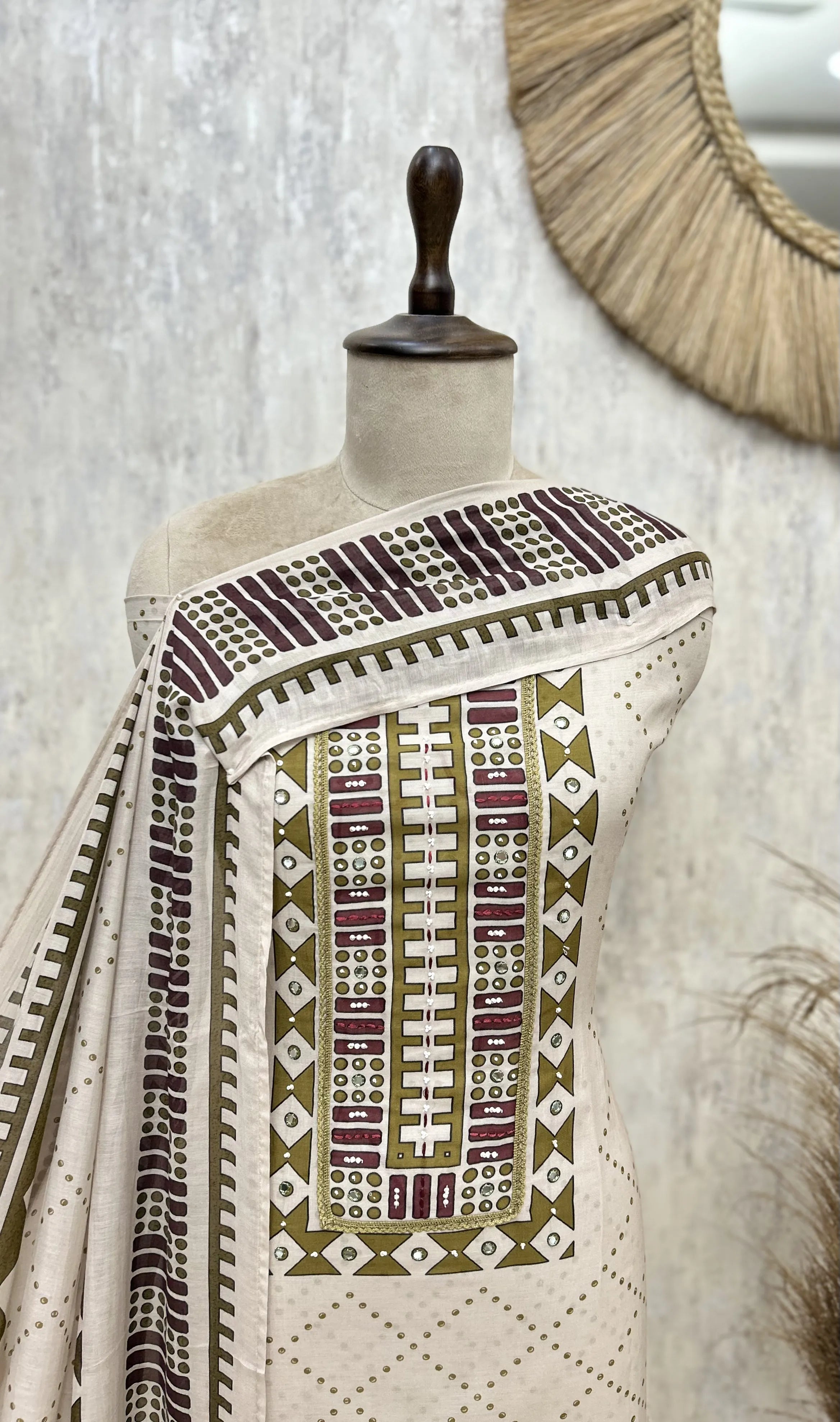 Heritage Mul Cotton Unstitched Suits