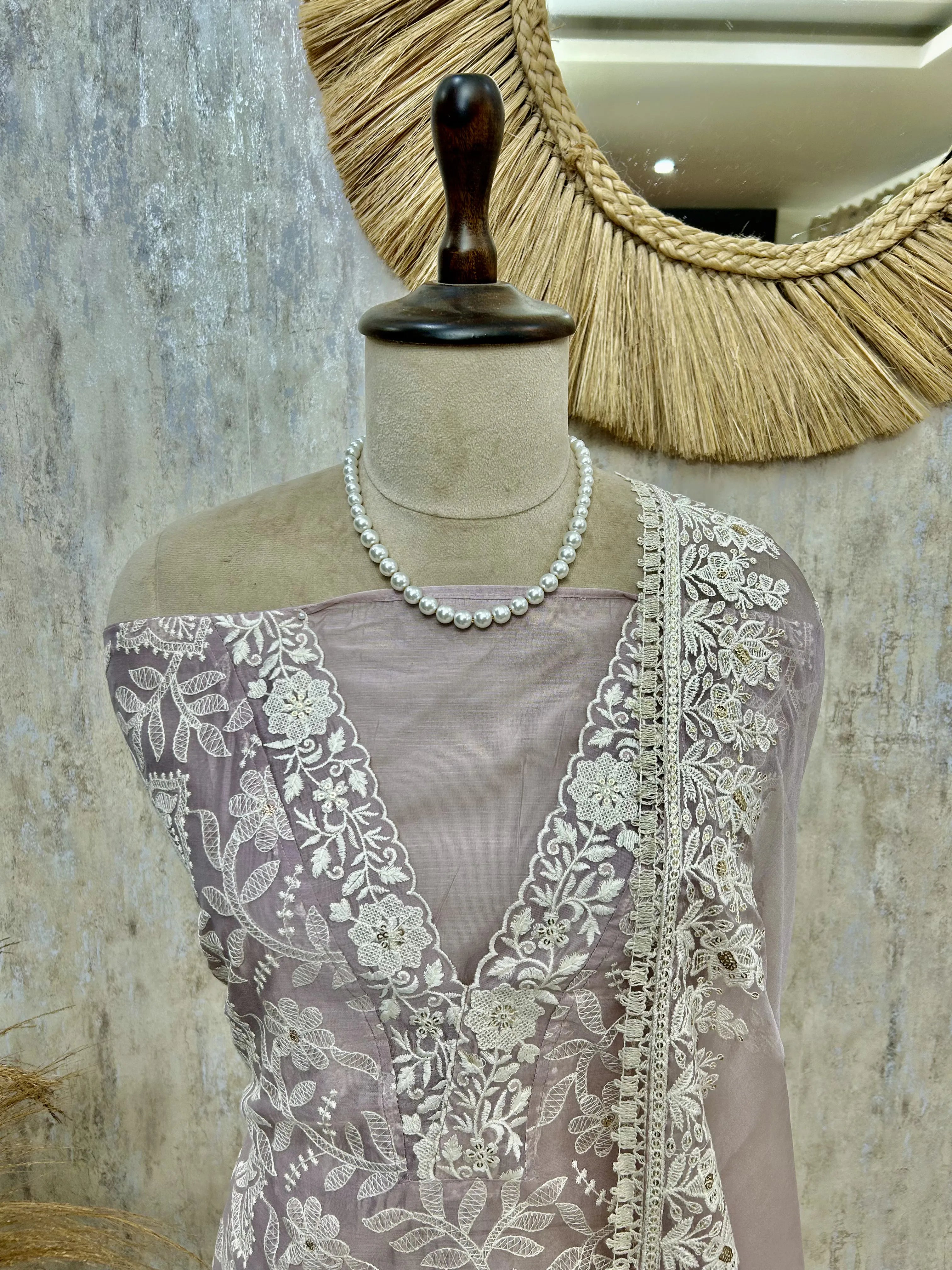 Royal Maheshwari Grace Unstitched Suit