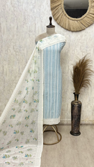 Blossom Weave Mul Chanderi Unstitched Suits