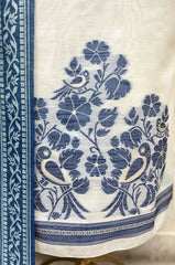 Moonvine Jamdani Linen Unstitched Suit