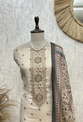 Classic Ethnic Ensemble Unstitched Suit