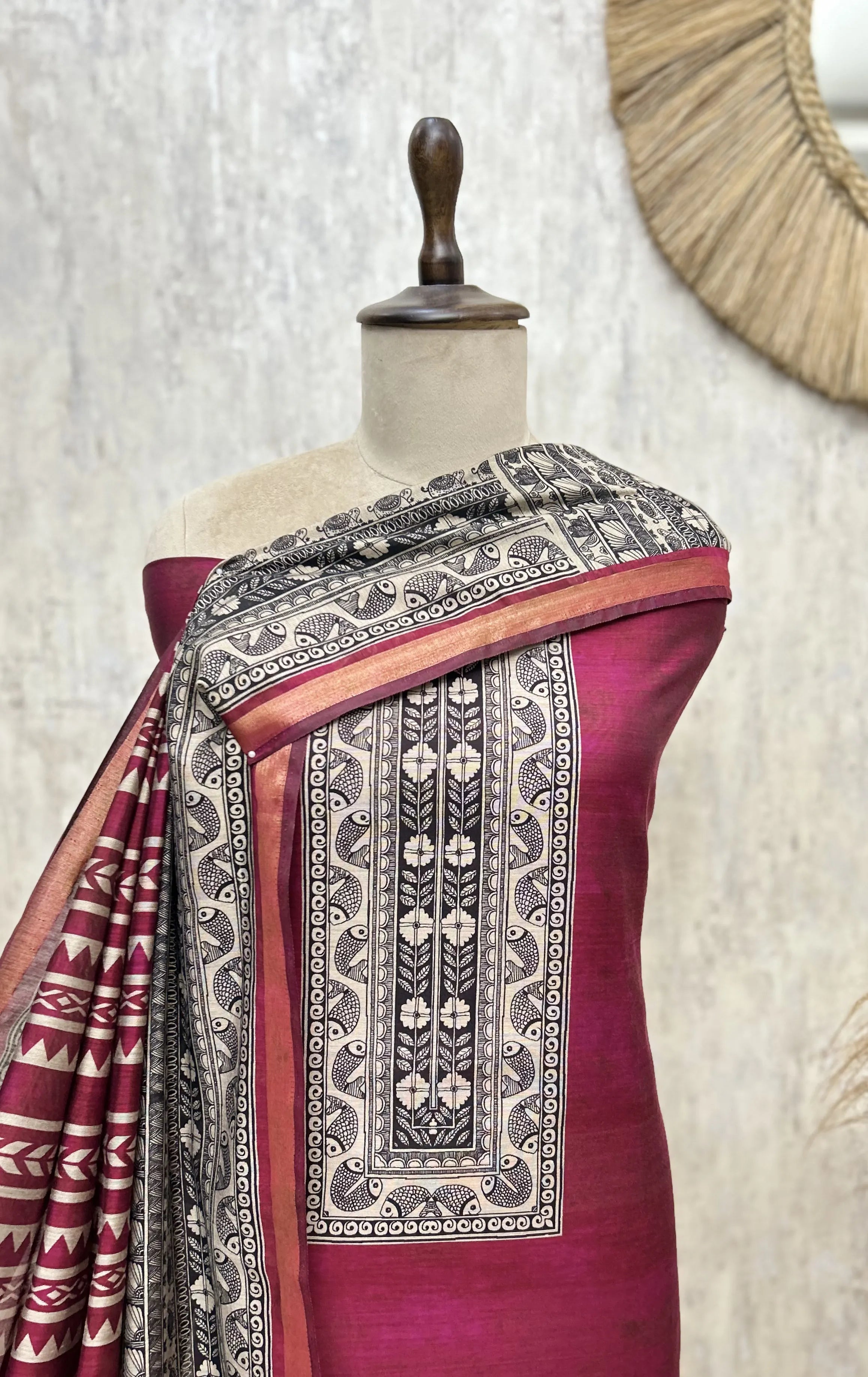Heritage Verdure Maheshwari Unstitched Suit