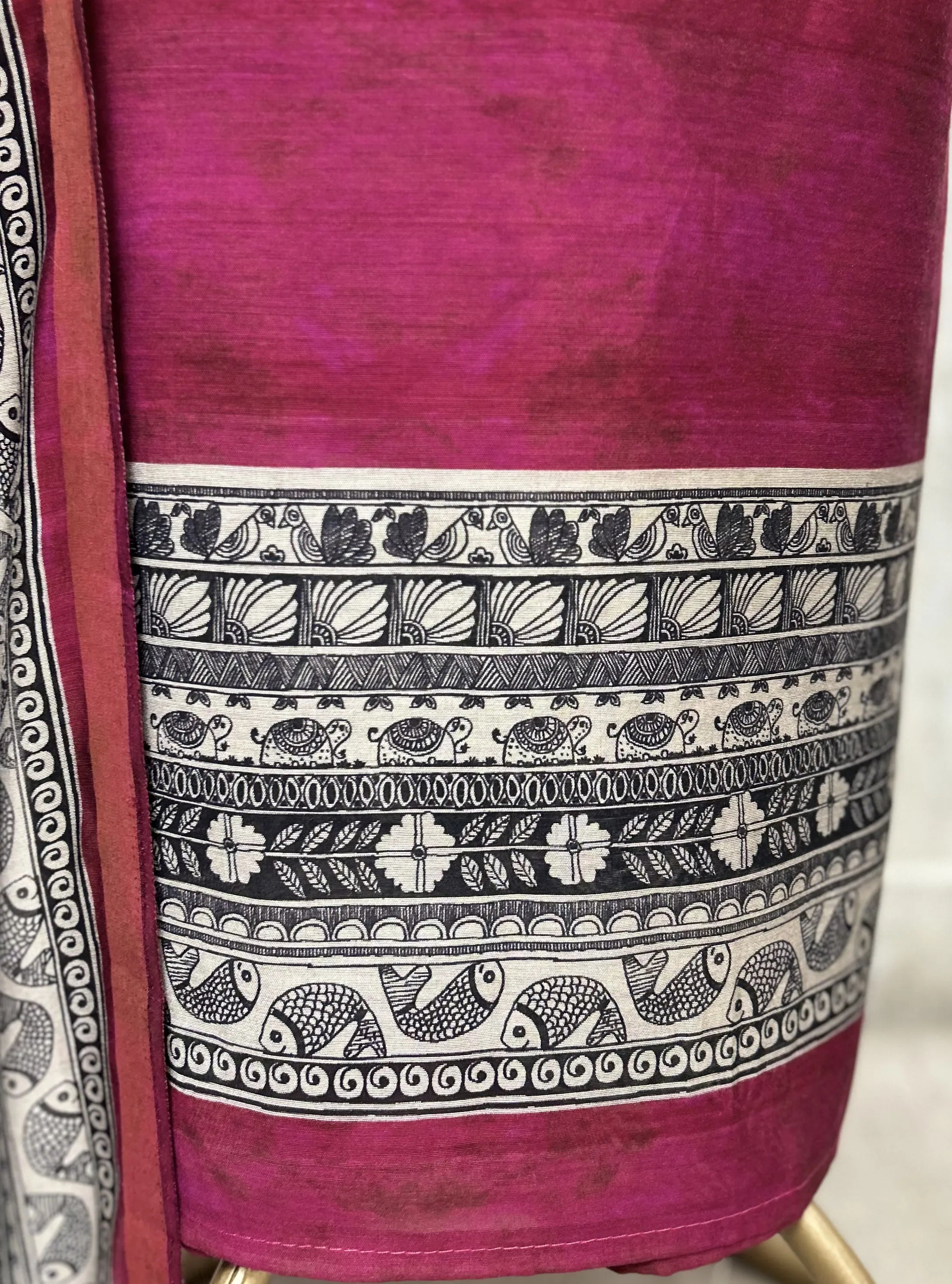 Heritage Verdure Maheshwari Unstitched Suit