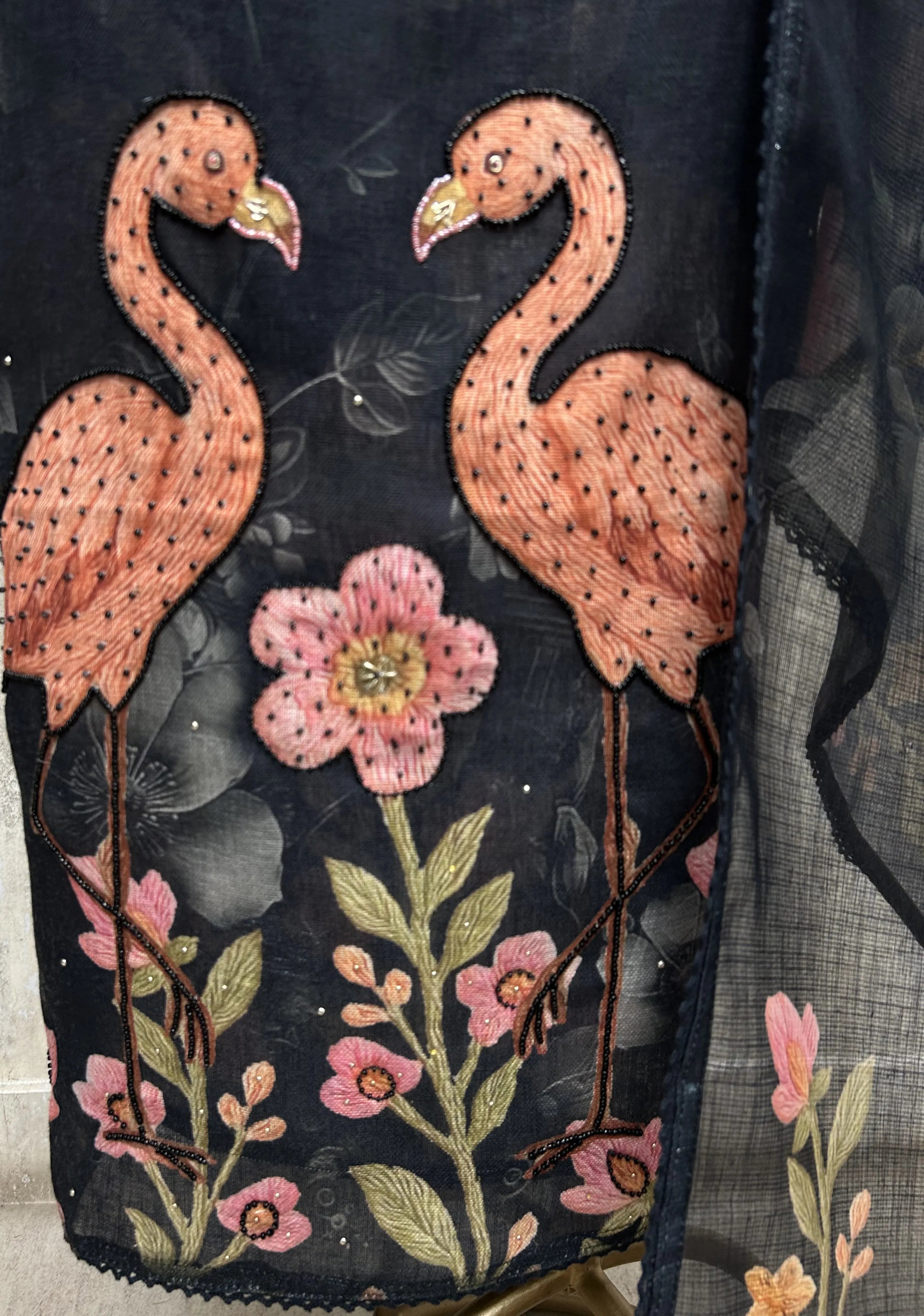 Black Elegant Unstitched Suit