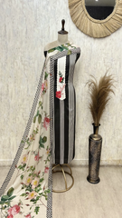 Botanical Grace Muslin Unstitched Suit