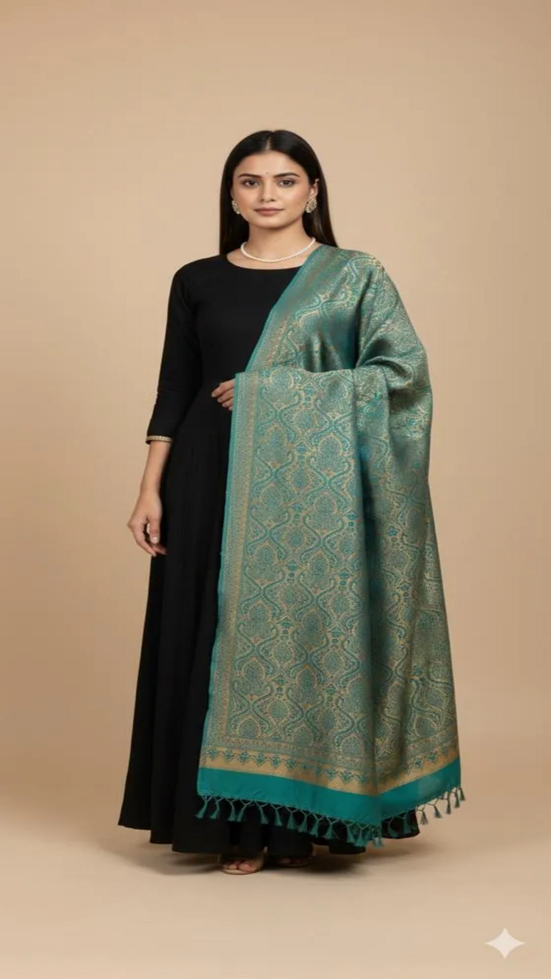 Reversible Moonlight Unisex Stoles With Curated Box Packaging