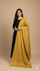 Non Reversible Pashmina Unisex Stole With Curated Box Packaging