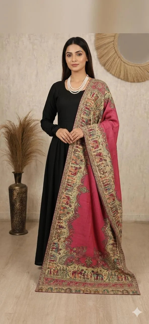 Reversible Moonlight Unisex Shawls With Curated Box Packaging