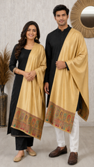 Reversible Pashmina Unisex Stoles - Pack of 1 With Premium  Curated Box Packaging