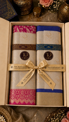The Kapdakart His & Her Collection Of Semi Pashmina Stole with Premium Box Packaging