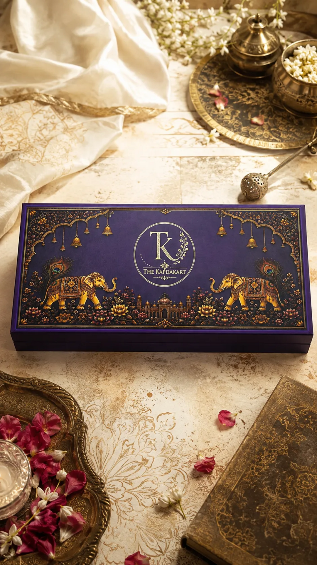 Moonlight Reversible Pashmina Shawls With Curated Box Packaging