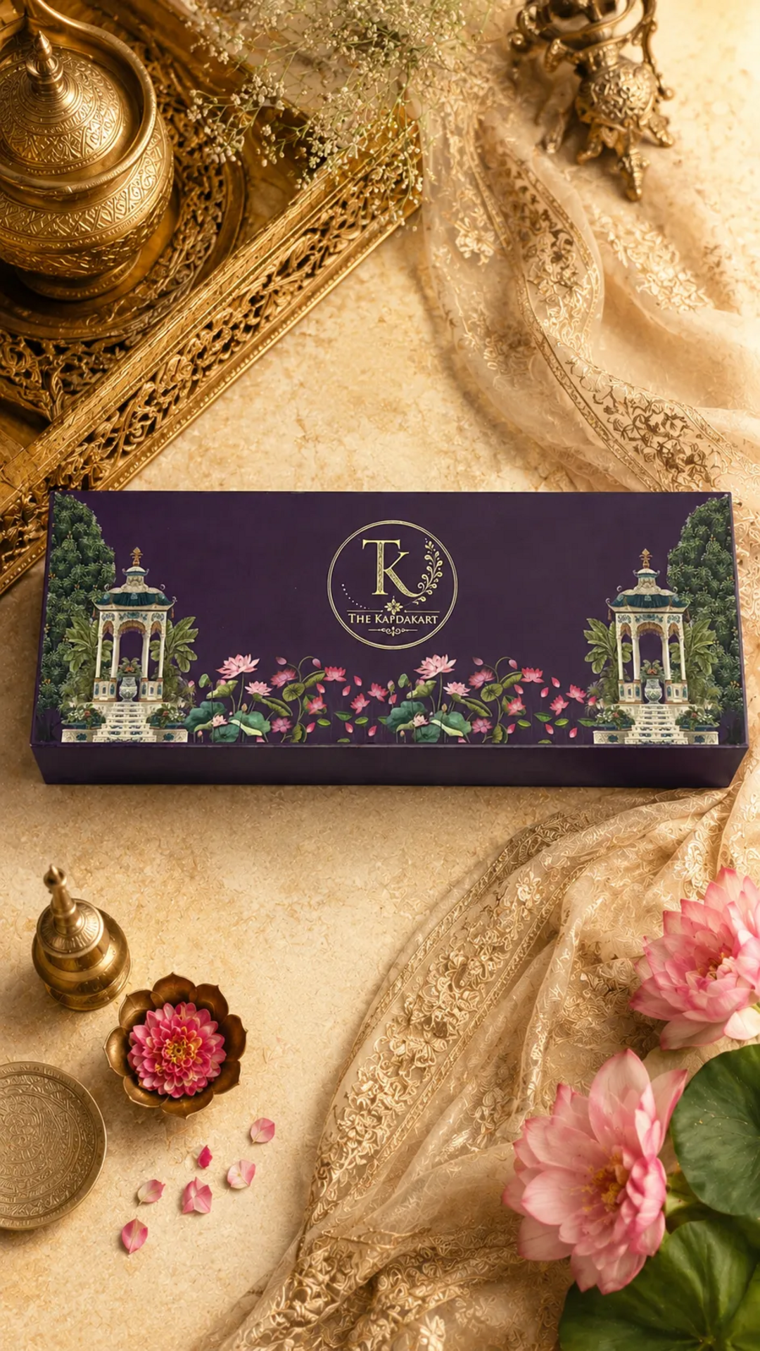 Moonlight Reversible Pashmina Shawls With Curated Box Packaging
