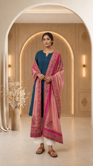 NonReversible Semi Pashmina Unisex Shawls With Curated Box Packaging