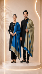 Reversible Moonlight Unisex Stoles With Curated Box Packaging